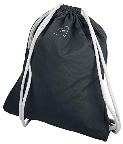 MSTRDS Unisex Basic Gym Bag Rucksack black One einfarbiger Turnbeutel im Hipster Stil MSTRDS Unisex Basic Gym Bag Rucksack black One einfarbiger Turnbeutel im Hipster Stil von MSTRDS