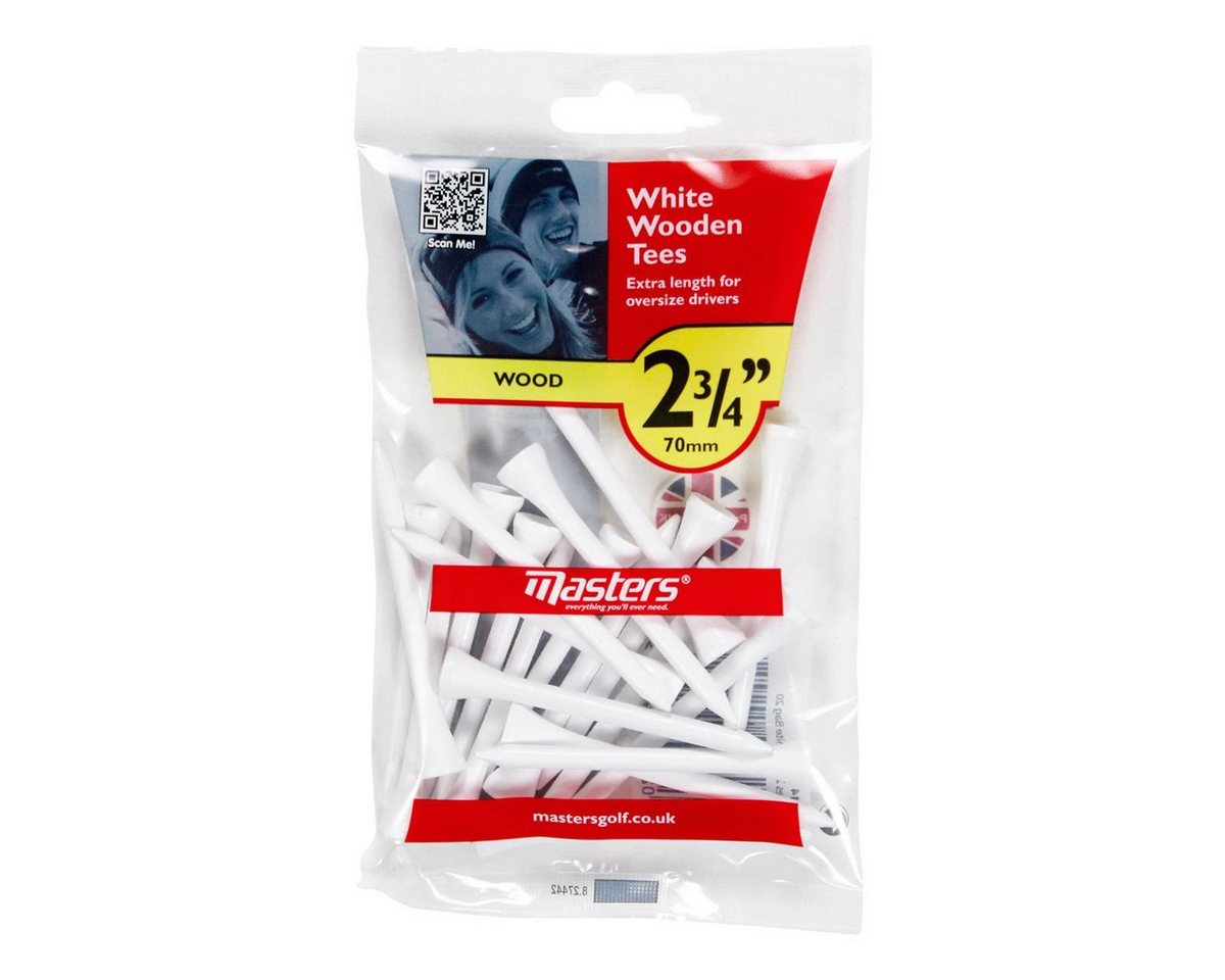 Masters 247 Golftee Masters Golf Holz Tees 20 Stk. 2 3/4 - 70 mm, Holz-Tees I 20 Stück Masters 247 Golftee Masters Golf Holz Tees 20 Stk. 2 3/4 - 70 mm, Holz-Tees I 20 Stück von Masters 247