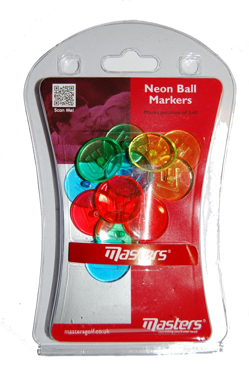 MASTERS 12 Ballmarker NEON MASTERS 12 Ballmarker NEON von Ekomi