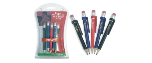 Masters Gfa125 Bleistift, Radiergummi und Clip, Nicht angegeben, 1 Count (Pack of 1) Masters Gfa125 Bleistift, Radiergummi und Clip, Nicht angegeben, 1 Count (Pack of 1) von Masters
