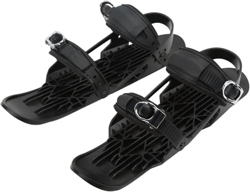 Snowskate, Snowboard Bindungen, Mini Ski Skates für Schnee, Snowblades Erwachsene Verstellbar, Kurze Snowskates Snowblades Skiboards, Ski für Winterstiefel Snowskate, Snowboard Bindungen, Mini Ski Skates für Schnee, Snowblades Erwachsene Verstellbar, Kurze Snowskates Snowblades Skiboards, Ski für Winterstiefel von Masyrt