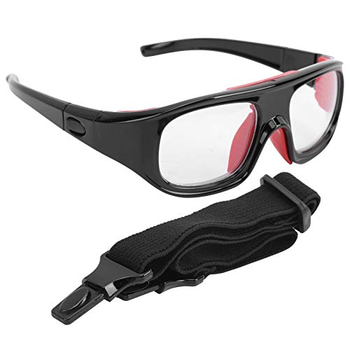 Stoßfeste Sport-Basketball-Brille, am Kopf montierte Sportbrille abnehmbar (#3) von Masyrt