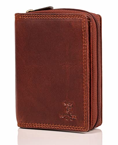 MATADOR |Seoul| Geldbörse Damen Leder | TüV Geprüfter RFID Schutz Geldbeutel | Portemonnaie Damen | Brieftasche Damen | Portemonnaie Damen Leder | Geldtasche Geldbeutel Damen Leder Vintage Braun MATADOR |Seoul| Geldbörse Damen Leder | TüV Geprüfter RFID Schutz Geldbeutel | Portemonnaie Damen | Brieftasche Damen | Portemonnaie Damen Leder | Geldtasche Geldbeutel Damen Leder Vintage Braun von MATADOR