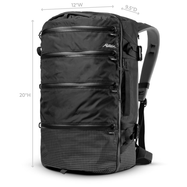 Matador - Segmented Backpack 28 - Reisetasche Gr 28 l grau/schwarz Matador - Segmented Backpack 28 - Reisetasche Gr 28 l grau/schwarz von Matador