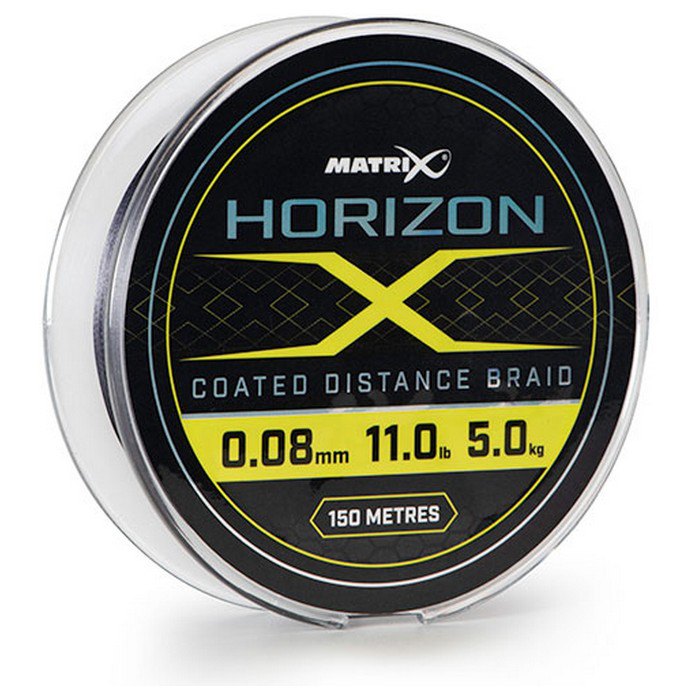 Matrix Fishing Horizon X Distance Coated Braided Line 150 M Grau 0.120 mm Matrix Fishing Horizon X Distance Coated Braided Line 150 M Grau 0.120 mm von Matrix Fishing