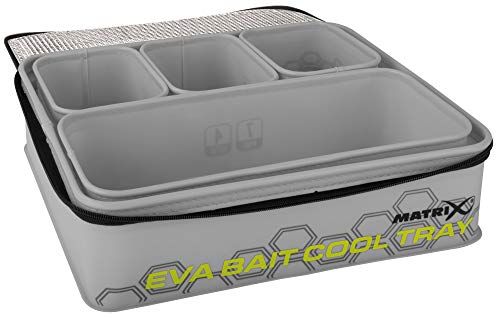 Fox Matrix Eva Bait Cooler Tray 36x33x10cm - Kühltasche für Friedfischfutter, Futtertasche zum Friedfischangeln, Futtereimer von Matrix