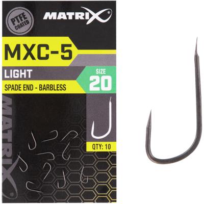 Matrix MXC-5 Size 16 Barbless Spade End PTFE 10pcs von Matrix