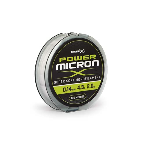 Matrix Monofile Schnur Power Micron x 100m Matrix Monofile Schnur Power Micron x 100m von Matrix