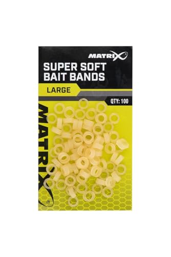 Matrix Superweiche Köderbänder, groß, 100 Stück Matrix Superweiche Köderbänder, groß, 100 Stück von Matrix