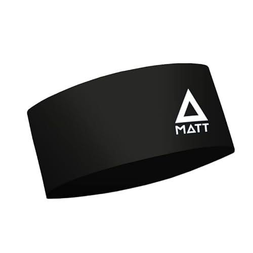 MATT - Coolmax Headband - Unisex Stirnband für das ganze Jahr, Farbe MA:Black MATT - Coolmax Headband - Unisex Stirnband für das ganze Jahr, Farbe MA:Black von Matt