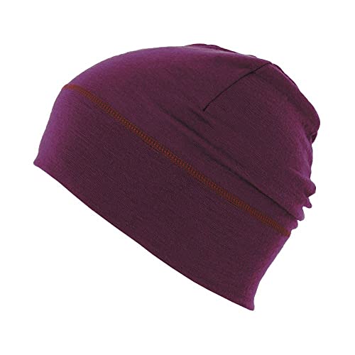MATT Light Merino Wool Mütze, aubergine, ONE Size MATT Light Merino Wool Mütze, aubergine, ONE Size von Matt
