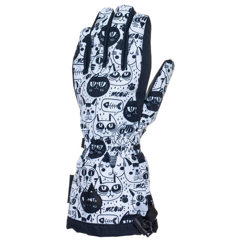 Matt Black & White Catss Tootex Gloves Weiß 4 Years Junge von Matt