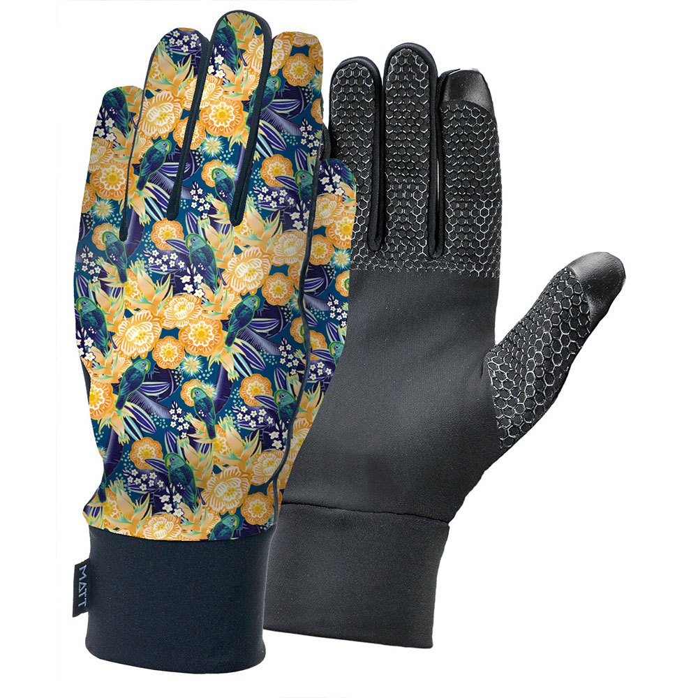 Matt C. Estrada Inner Touch Tropical Parrot Gloves Mehrfarbig S Mann von Matt