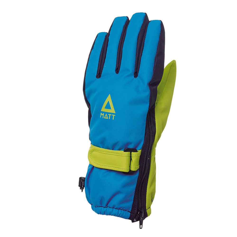 Matt Open Side Gloves Grün,Blau 4 Years Junge von Matt