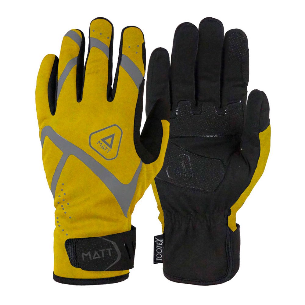 Matt Runforfun Gloves Gelb L Mann von Matt