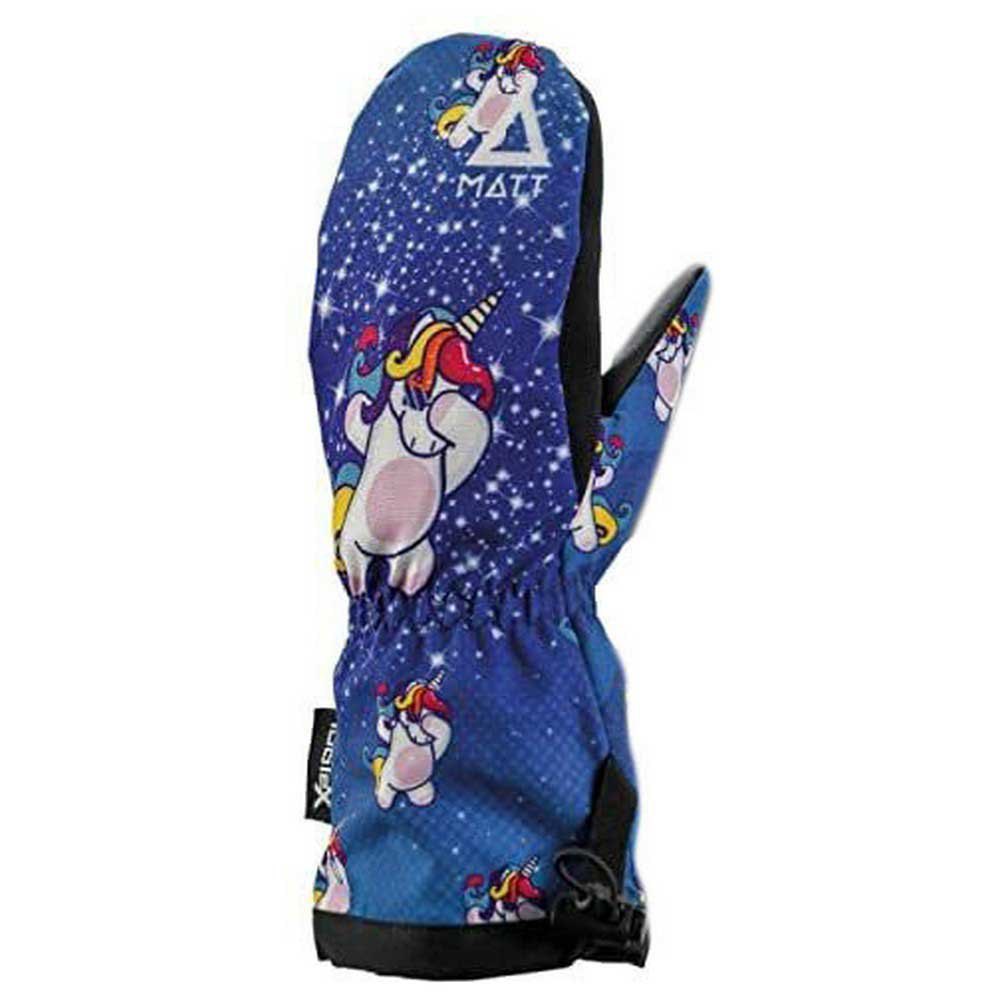 Matt Unicorn Gloves Blau 5 Years Junge von Matt