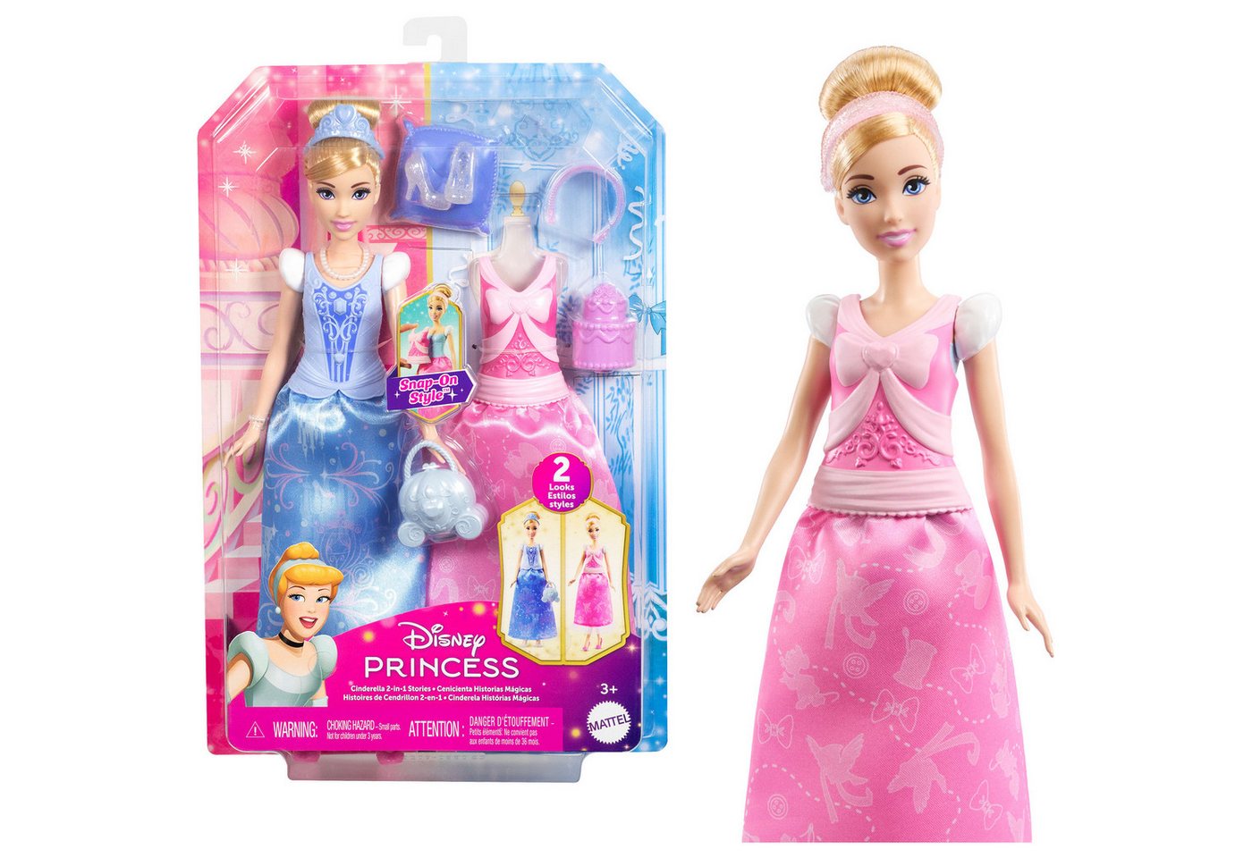 Mattel® Babypuppe Mattel Disney Prinzessin Fashion Storytelling von Mattel®