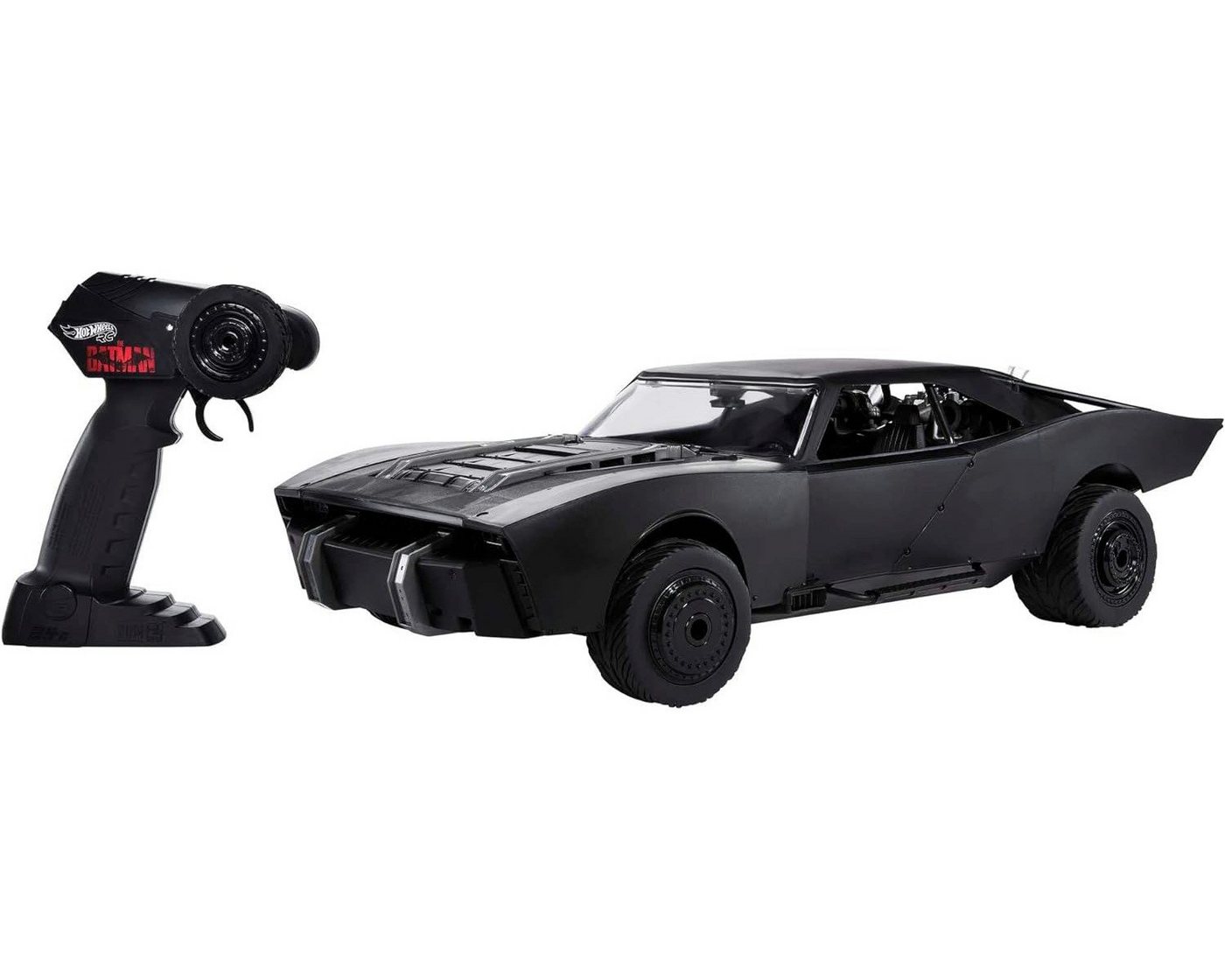 Mattel® RC-Auto Hot Wheels - Ferngesteuertes Auto - DC The Batman Batmobil, mit Multifunktions-Fernbedienung mit Pistolengriff von Mattel®