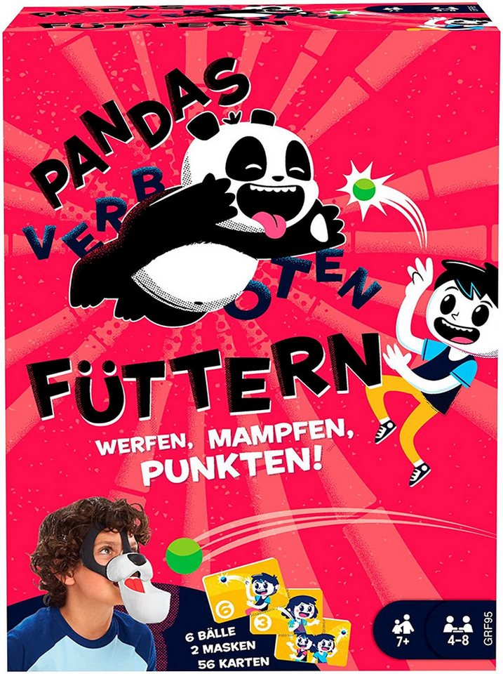 Mattel games Spiel Mattel Pandas Füttern verboten Kinderspiel geeignet für 4 - 8 Spieler Mattel games Spiel Mattel Pandas Füttern verboten Kinderspiel geeignet für 4 - 8 Spieler von Mattel games