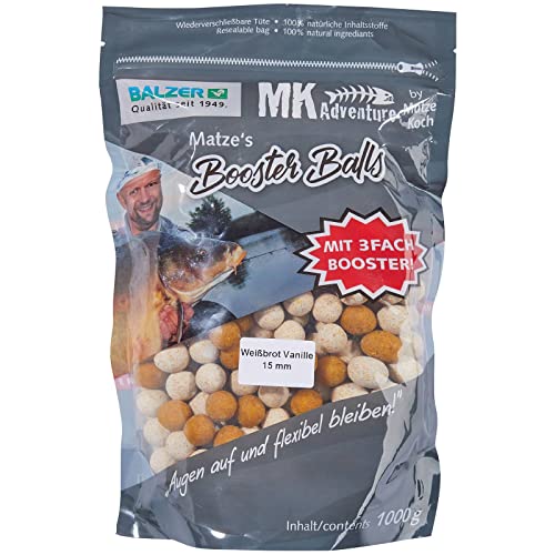 Balzer Matze Koch Booster Balls Boilies - Special Edition, Typ:Weißbrot/Vanille von Matze Koch