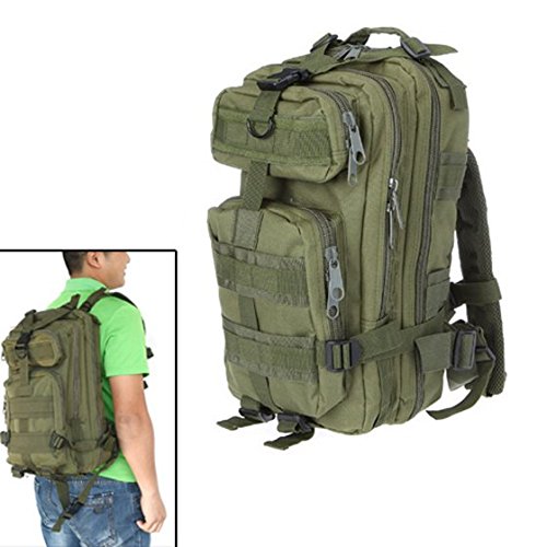 Mauedest 30L Nylon Outdoor-Sport militaerische Taktische Rucksack Rucksaecke Camping Wandern Trekking Tasche Armeegruen von Mauedest