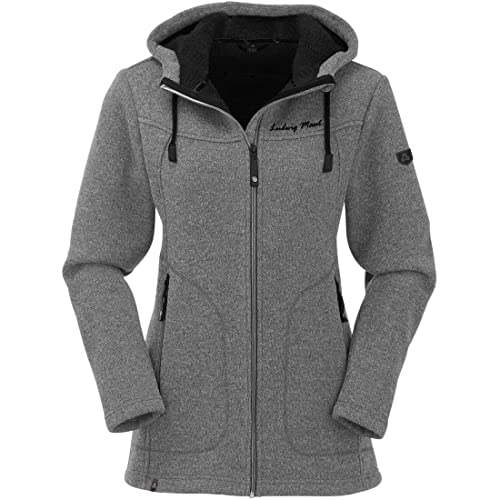 Maul Sport Wilde Kaiserin Polar Strickfleece Jacke, Grau, 52 Maul Sport Wilde Kaiserin Polar Strickfleece Jacke, Grau, 52 von Maul-Sport