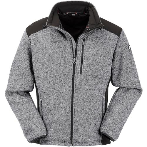 Maul Brunnthal II- Strickfleecejack Grey/Black - 52 Maul Brunnthal II- Strickfleecejack Grey/Black - 52 von Maul