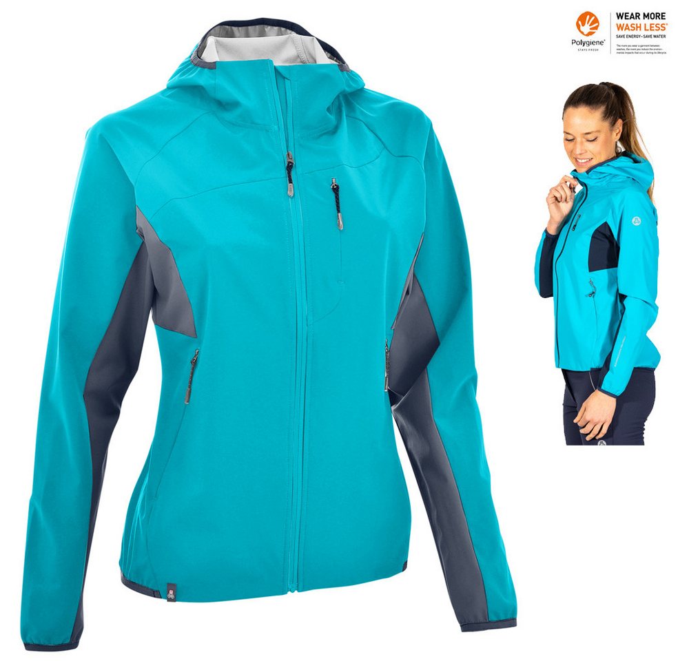 Maul Hardshelljacke Maul - Wildbarren ULTRA - leichte Damen Sport Trekking Stretch-Jacke Maul Hardshelljacke Maul - Wildbarren ULTRA - leichte Damen Sport Trekking Stretch-Jacke von Maul