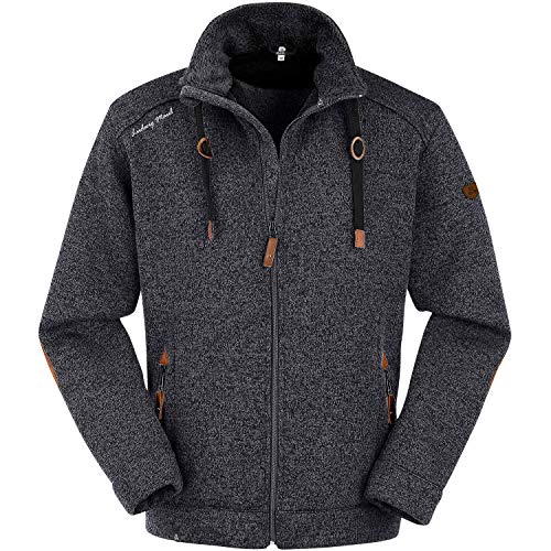 Maul Herren Lichtenau Polar-Strickfleece Jacke, schwarz, 56 Maul Herren Lichtenau Polar-Strickfleece Jacke, schwarz, 56 von Maul