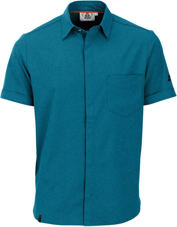 Maul Kurzarmhemd Herren Karohemd Coesfeld II - petrol blue Maul Kurzarmhemd Herren Karohemd Coesfeld II - petrol blue von Maul