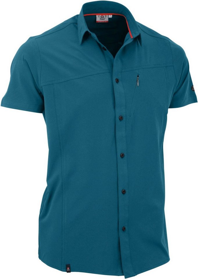 Maul Kurzarmhemd Salwand-1/2 - Hemd elast.uni PETROL BLUE Maul Kurzarmhemd Salwand-1/2 - Hemd elast.uni PETROL BLUE von Maul