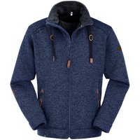 Maul Lichtenau Strickfleecejacke Herren blue 50 von Maul