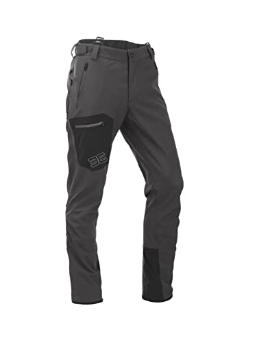 Maul München Herren Softshell Hose Tourenhose Trekkinghose wasserabweisend (50) von Maul