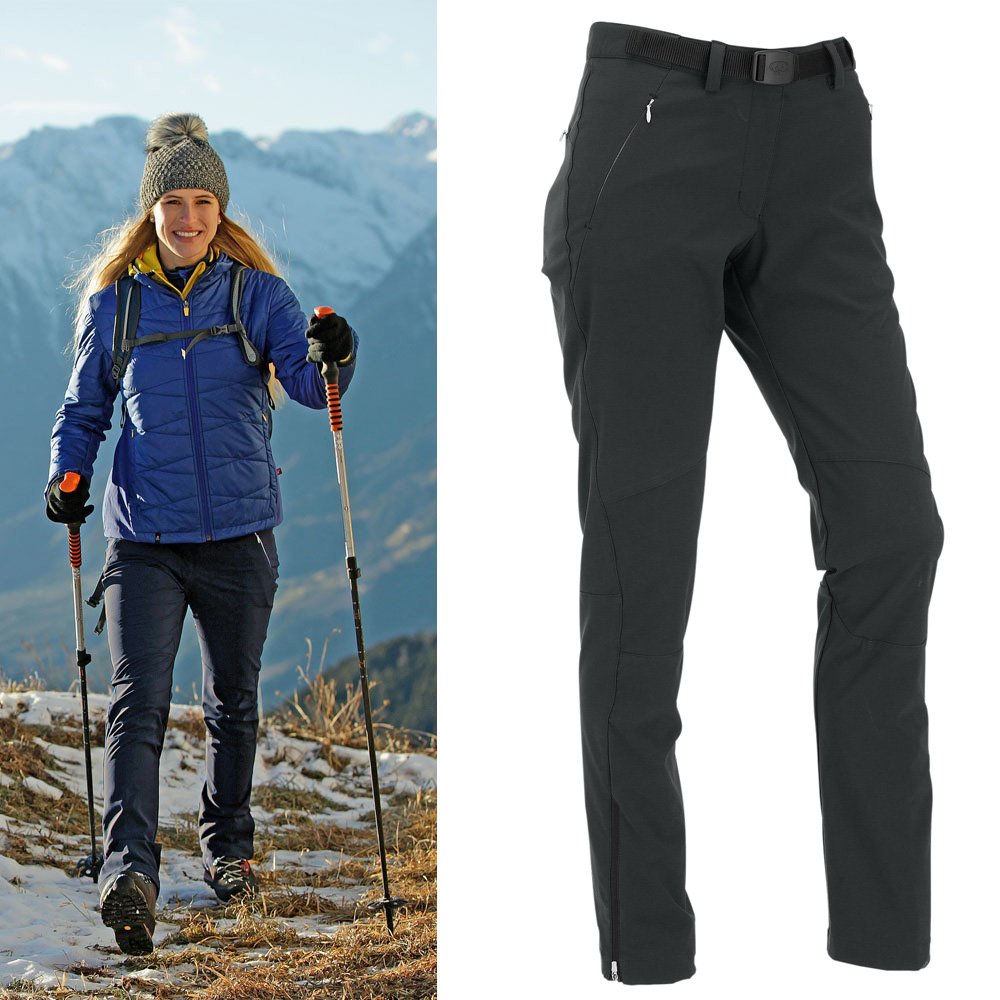 Maul - Peak Perle - Damen Softshellhose - schwarz von Maul