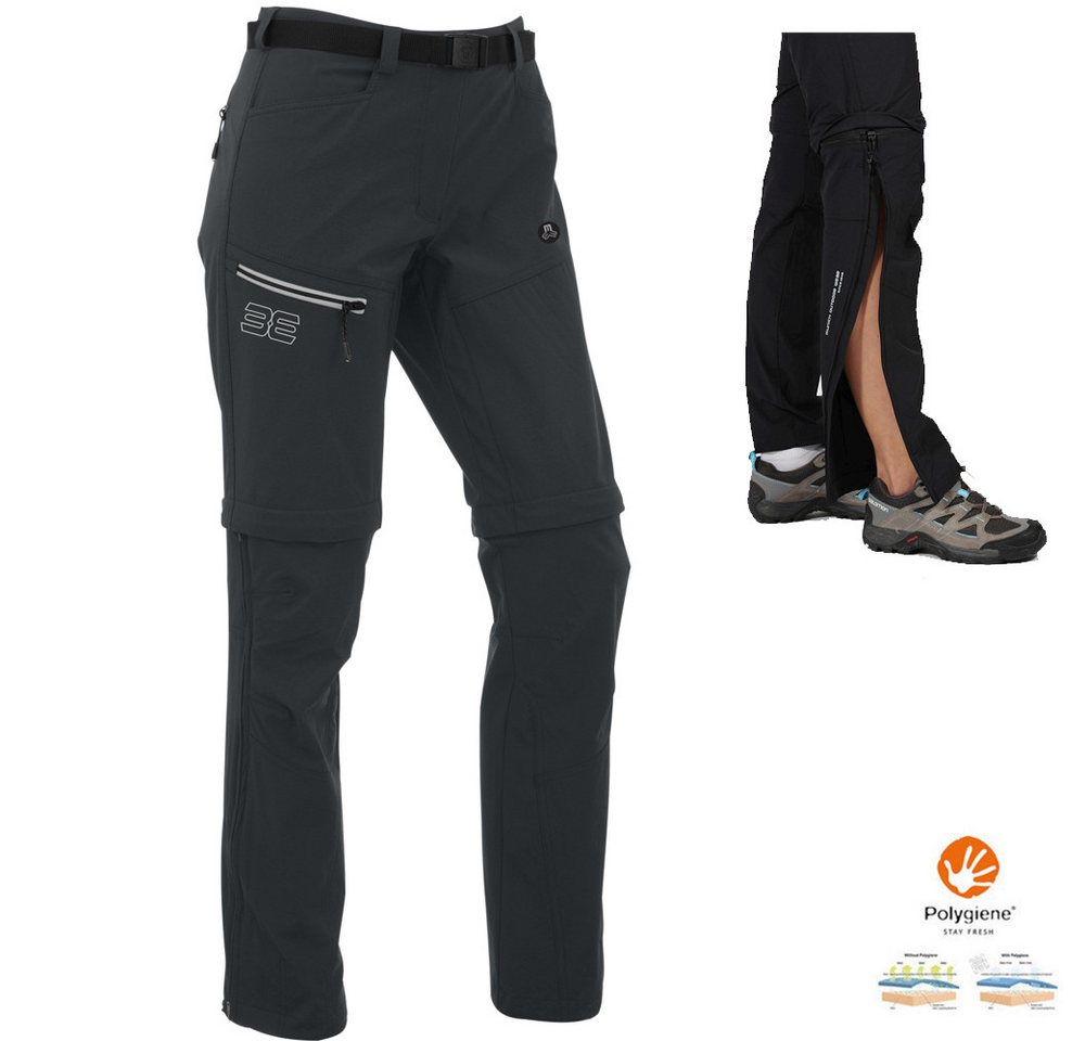 Maul Trainingstights Maul - Oakville 2XT T-ZIP Damen Outdoor Zip-Hose Wanderhose, schwarz Maul Trainingstights Maul - Oakville 2XT T-ZIP Damen Outdoor Zip-Hose Wanderhose, schwarz von Maul