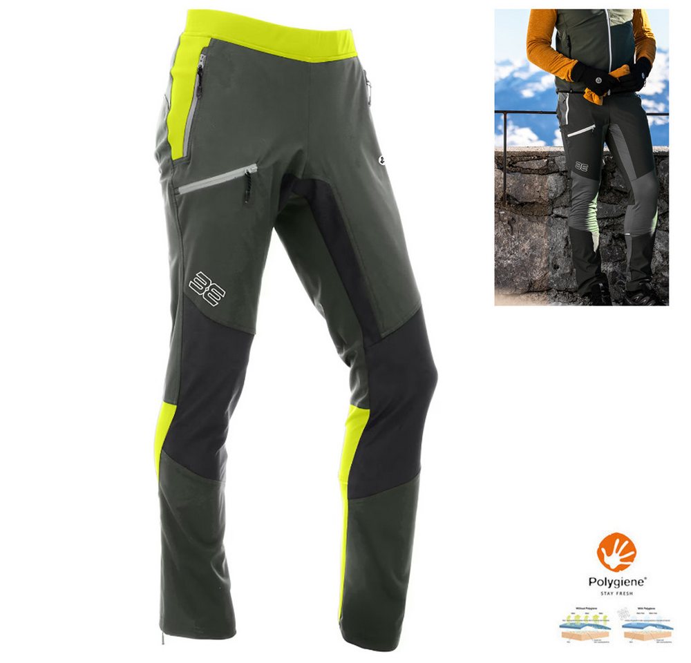 Maul Trainingstights Maul - Wendelstein Hybrid - Herren Softshell Winter Sporthose, green Maul Trainingstights Maul - Wendelstein Hybrid - Herren Softshell Winter Sporthose, green von Maul