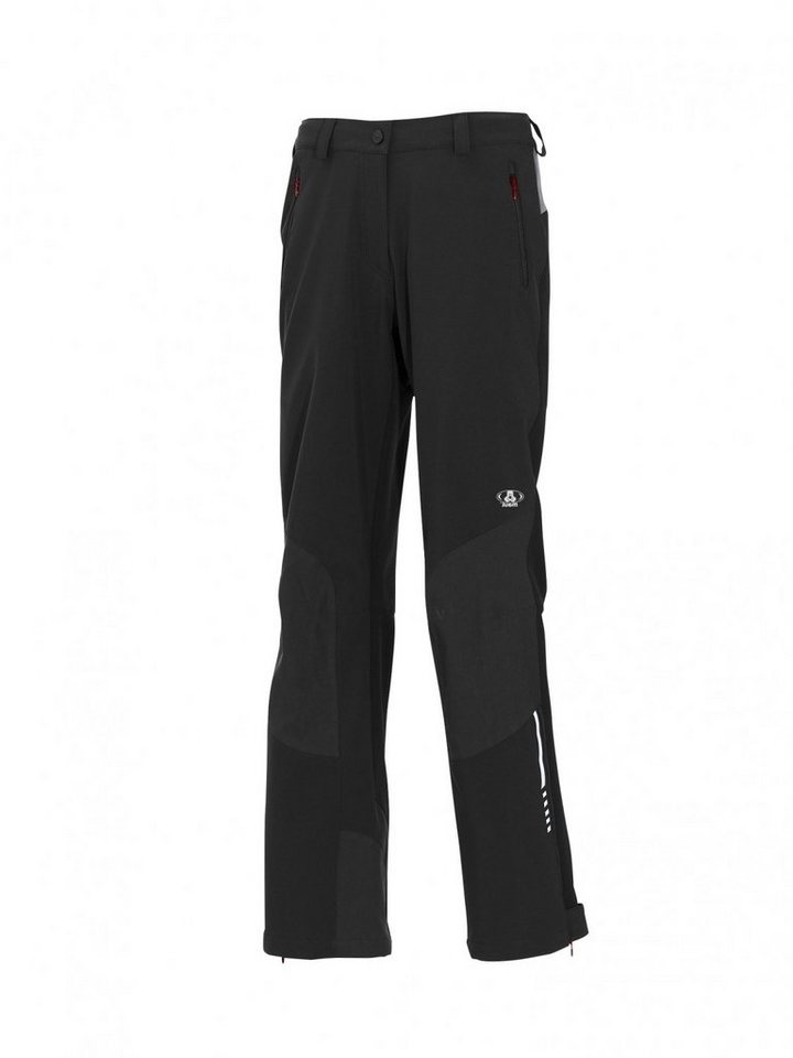Maul Trekkinghose Monte Leone-Hybrid Damen Softshellhose schwarz Maul Trekkinghose Monte Leone-Hybrid Damen Softshellhose schwarz von Maul