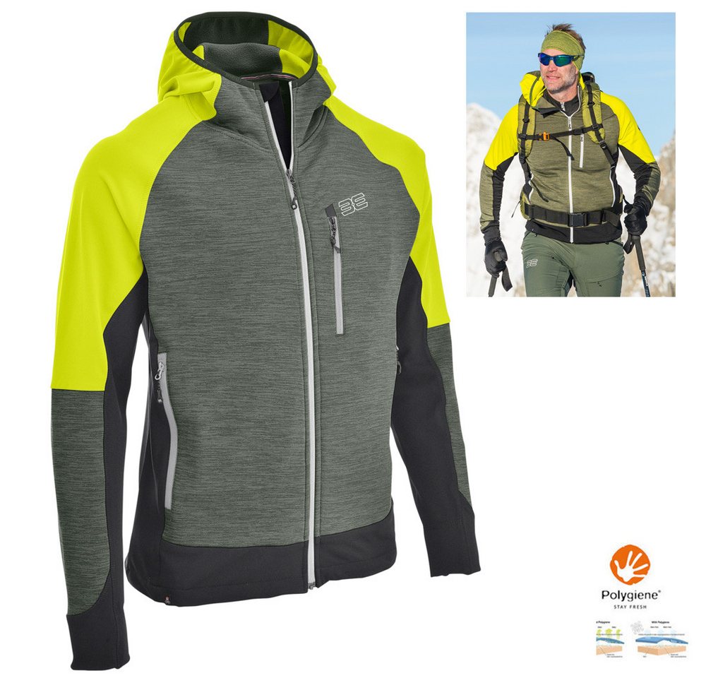 Maul Trekkingjacke Maul - Kienberg II Herren Sportjacke Fleecejacke, gelb grün Maul Trekkingjacke Maul - Kienberg II Herren Sportjacke Fleecejacke, gelb grün von Maul