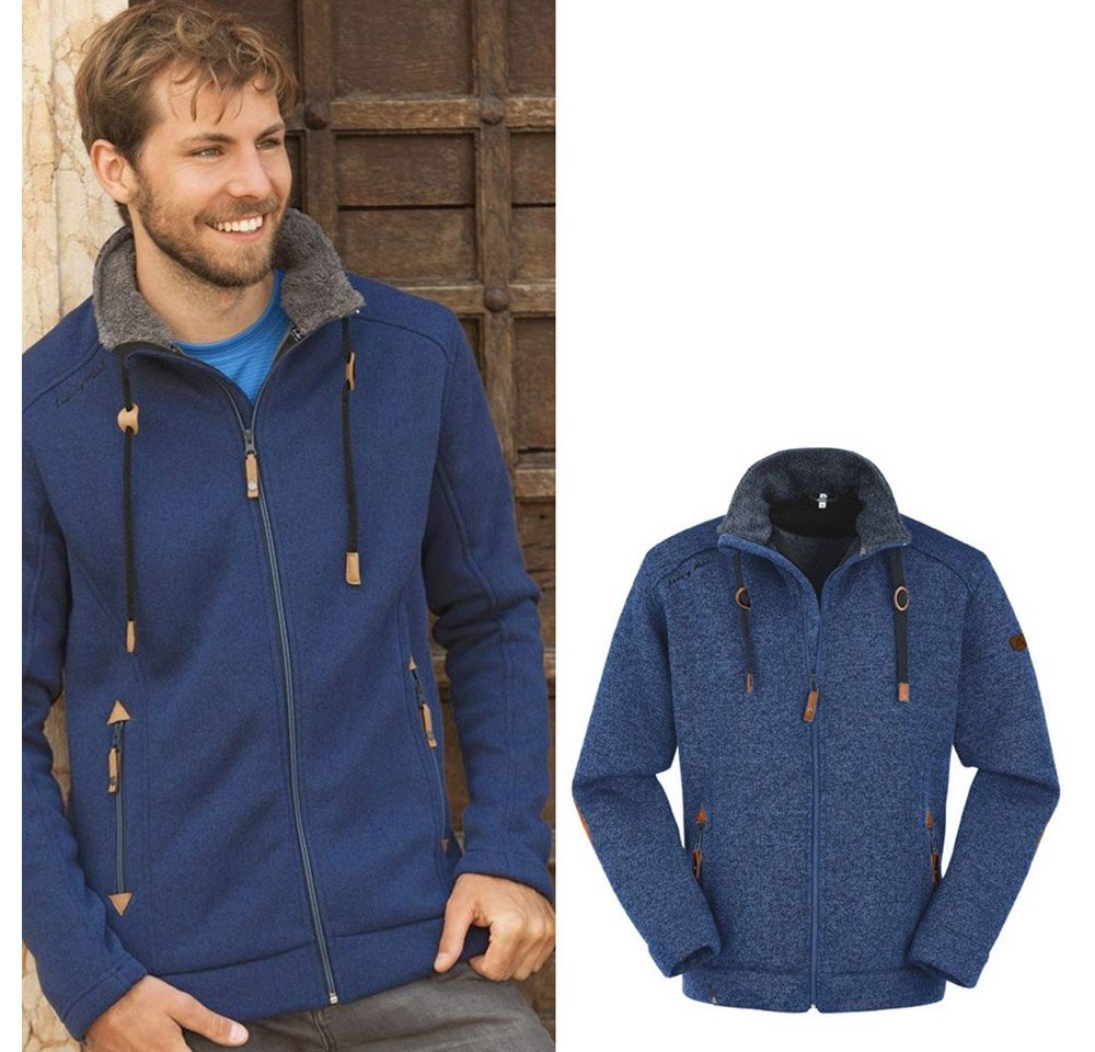 Maul Trekkingjacke Maul - Lichtenau 2 - Herren dicke Strickfleecejacke - blau Maul Trekkingjacke Maul - Lichtenau 2 - Herren dicke Strickfleecejacke - blau von Maul