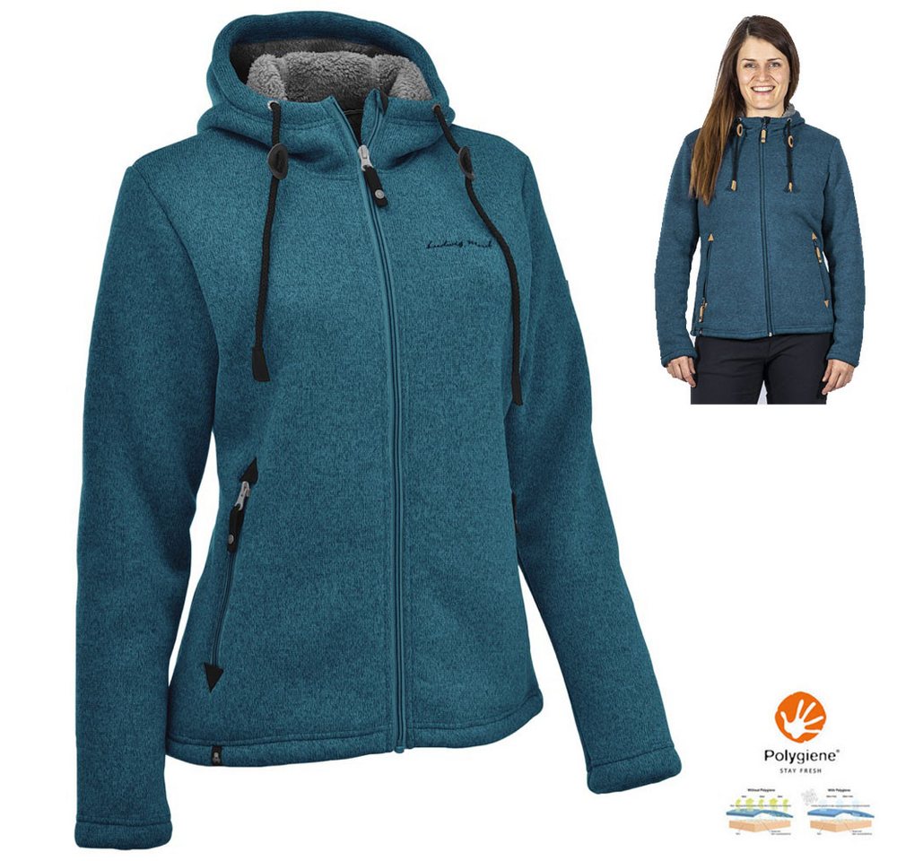Maul Trekkingjacke Maul - gefütterte warme dicke Fleecejacke CHIEMING, blau Maul Trekkingjacke Maul - gefütterte warme dicke Fleecejacke CHIEMING, blau von Maul