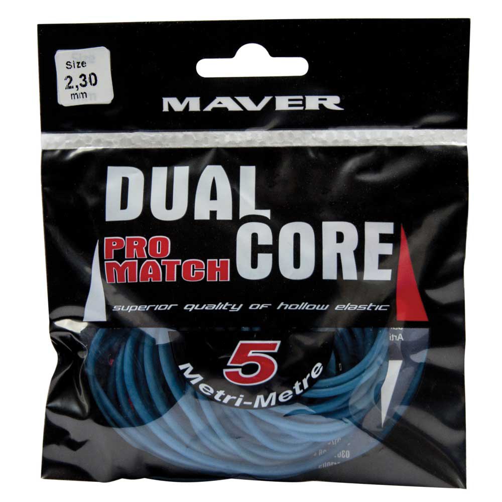 Maver Dual Core Pro Match 5 M Elastic Line Blau 2.30 mm Maver Dual Core Pro Match 5 M Elastic Line Blau 2.30 mm von Maver