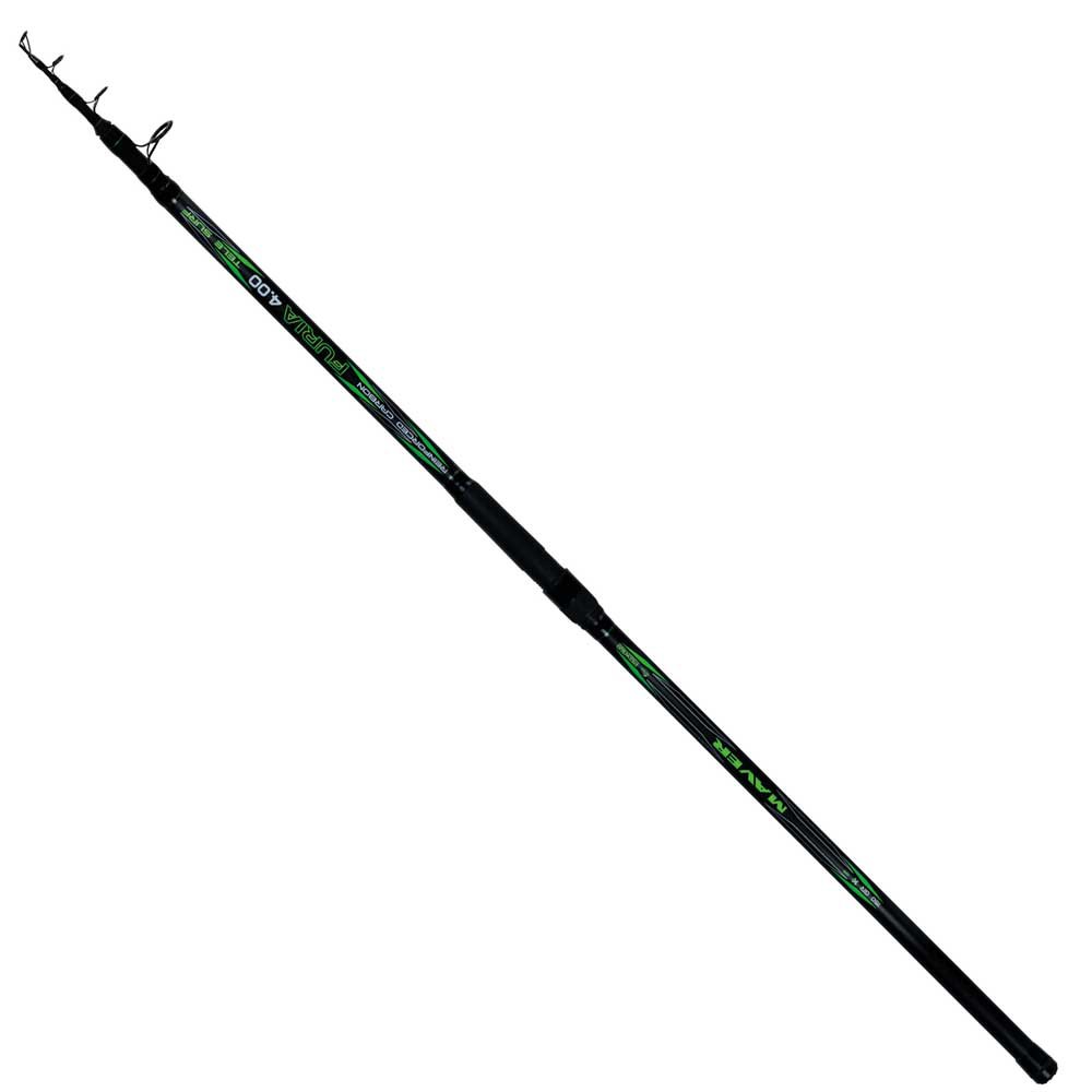 Maver Furia Telescopic Surfcasting Rod Silber 4.00 m / 130 g von Maver