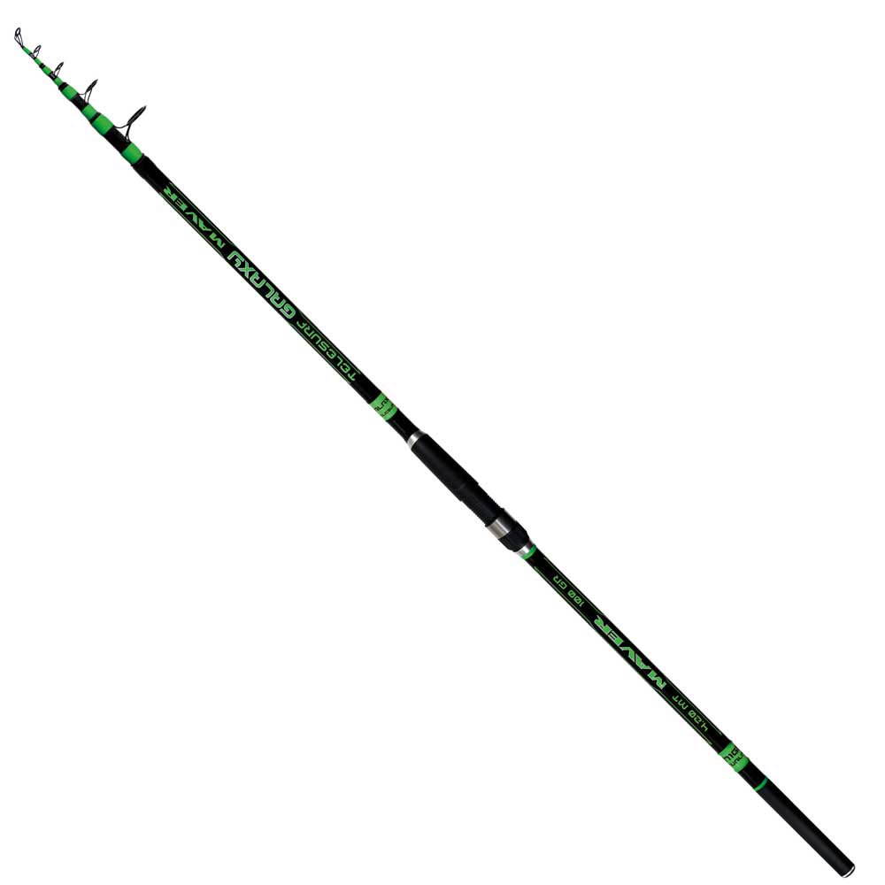 Maver Galaxy Telescopic Surfcasting Rod Silber 4.20 m / 160 g von Maver