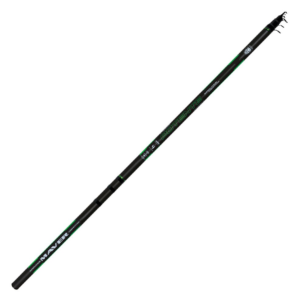 Maver Grizzly Potente Tele Bolognese Rod Silber 9.00 m Maver Grizzly Potente Tele Bolognese Rod Silber 9.00 m von Maver