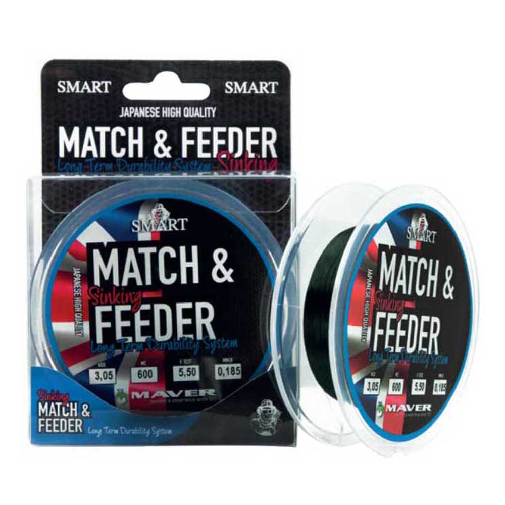 Maver Match&feeder Sinking 600 M Monofilament Durchsichtig 0.260 mm Maver Match&feeder Sinking 600 M Monofilament Durchsichtig 0.260 mm von Maver
