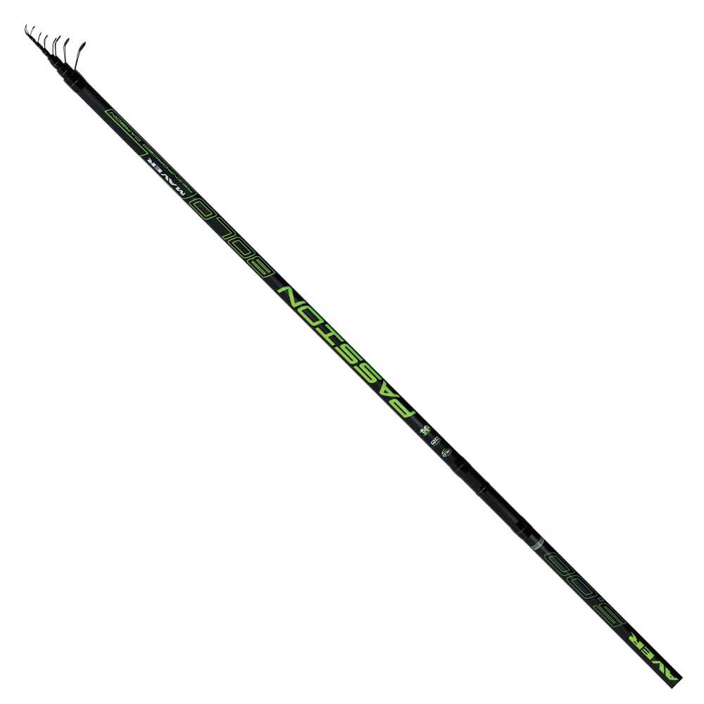 Maver Passion Tele Bolognese Rod Silber 4.00 m von Maver