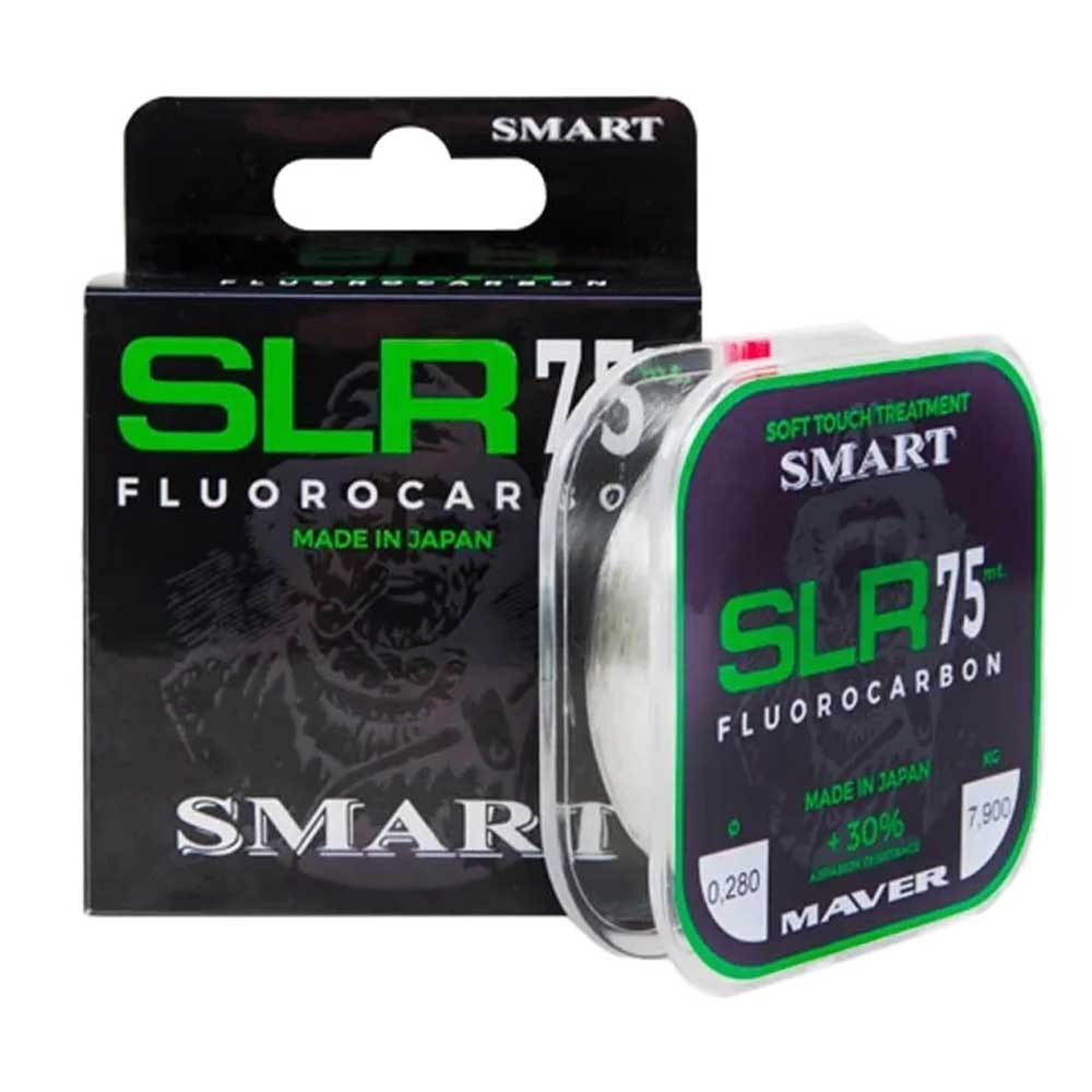 Maver Slr Fluorocarbon 75 M Monofilament Silber 0.405 mm Maver Slr Fluorocarbon 75 M Monofilament Silber 0.405 mm von Maver
