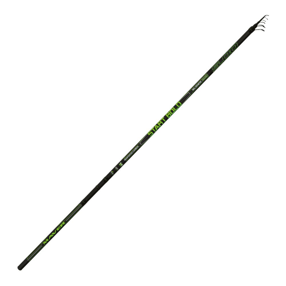 Maver Start Tele Bolognese Rod Silber 4.00 m von Maver