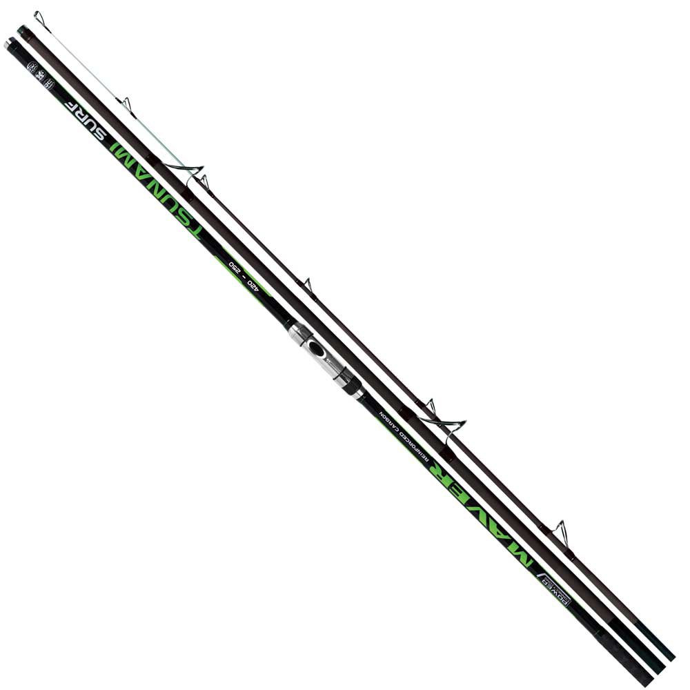 Maver Tsunami Surfcasting Rod Silber 4.20 m / 250 g Maver Tsunami Surfcasting Rod Silber 4.20 m / 250 g von Maver