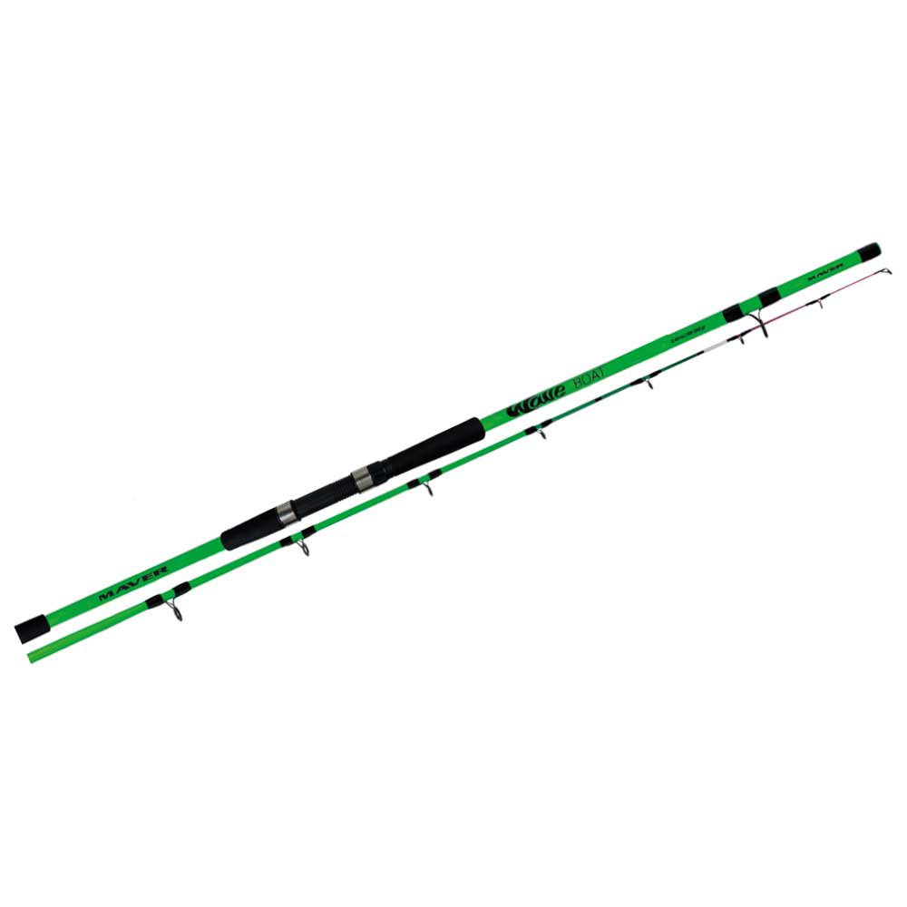 Maver Wave Boat Bottom Shipping Rod Silber 2.40 m / 100-200 g von Maver